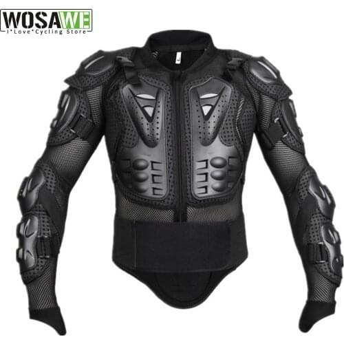 Cycling Jackets Motorcycle Racing Armor Jacket Protective Gear Outdoor Sports Shoulder Chest Back Support Protector