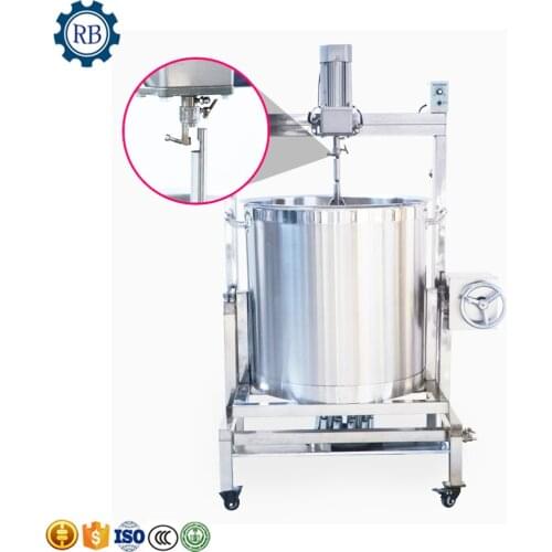 High Capacity Electric Steam Gas Heated Jacketed Kettle With Mixer Cooking Jacketed Kettle Gas Jacketed Kettle With best price