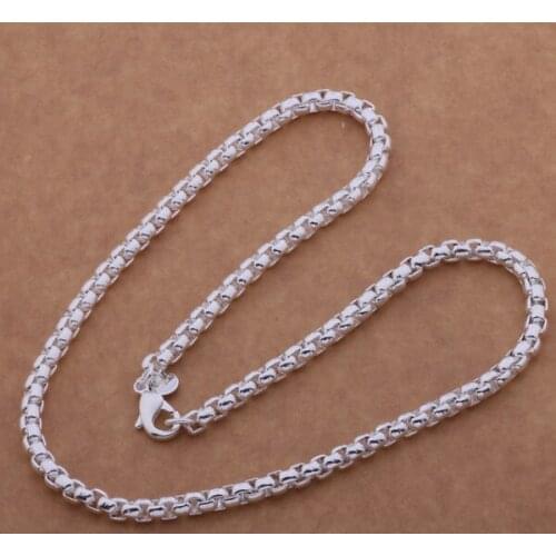 An615 Hot 925 Sterling Silver Necklace 925 Silver Fashion Jewelry Pendant /azbajqia Befajvma