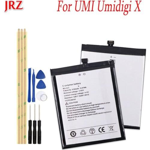 4150mAh For UMI Umidigi X Battery Batterij Mobile Phone High Quality Replacement Batteria Batterie For Umidigi X with Tools