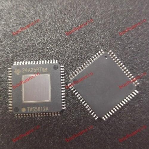 Free Shipping! New Original 5pcs/lot TAS5612APHDR TAS5612A TAS5612APH TAS5612 IC AMP AUDIO 125W STER D 64HTQFP