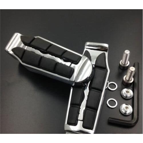 Black Front Foot Pegs For Honda GoldWing 1500 1988-2000 Valkyrie 1500 1997-2004 Motorcycle Custom