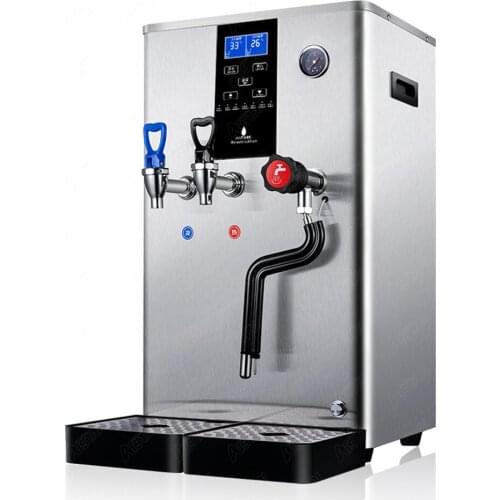 RC20G Electric Water Boiler with Steam Functon Commercial Use Kitchen Bar Water Boiling Machine S.steel