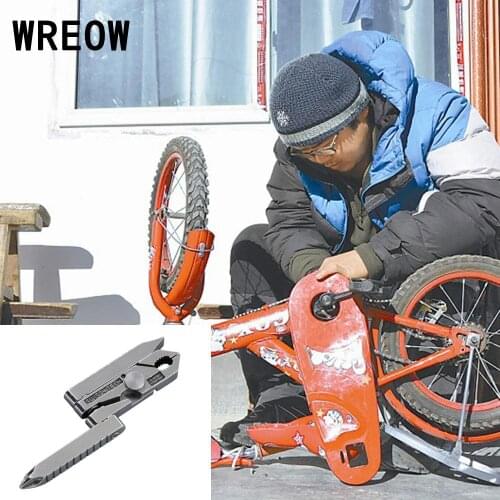Pocket Multitools Plier 1pc Camping Tool Mini Portable Folding Muilti-functional Plier Clamp Keychain Hiking Camping Tools