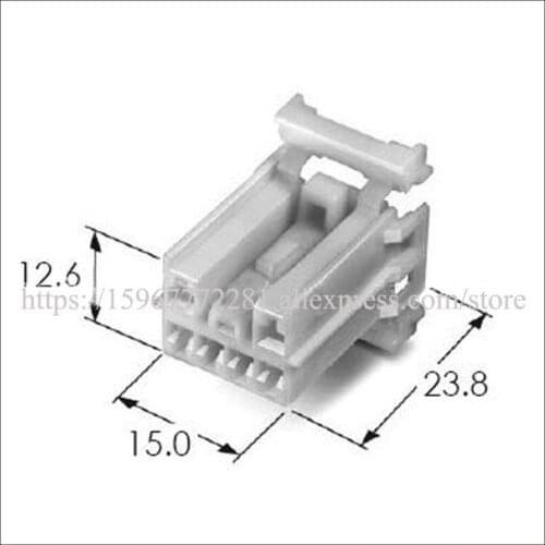 MG610398 car female Connector cable Terminal plug connectors jacket auto Plug socket 6 pin male Connector automotive