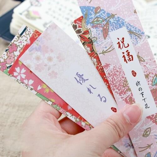 Multi-use 30 pcs make a wish design Craft Paper Cards as bookmark tag gift Scrapbooking DIY message card