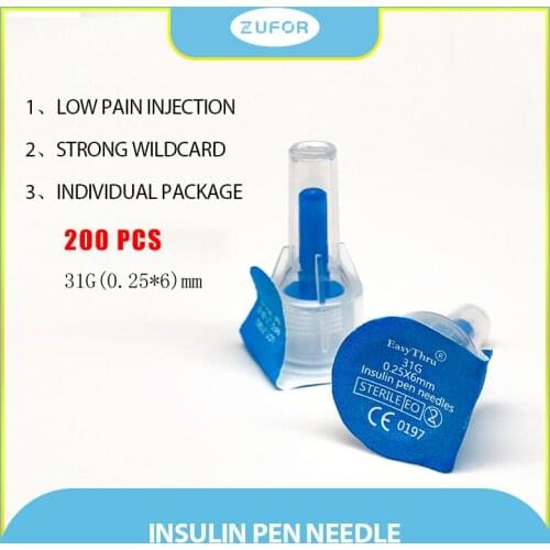 100pcs/box disposable needle for injection pen 32G*4mm insulin needle technology for pain-free injection