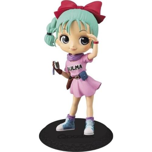 BANDAI Banpresto Origina DRAGON BALL Bulma Figure Posket Anime Model Doll Toys Gifts