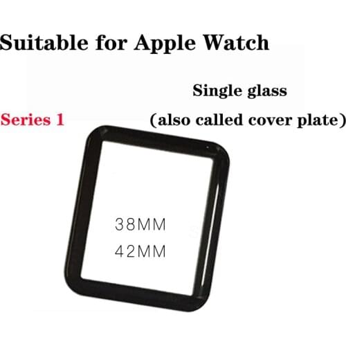 40mm 44mm Front Outer Glass Lens Cover Replacement parts For Apple watch series 1 2 3 4 5 38mm 42mm 40mm 44mm LCD Glass