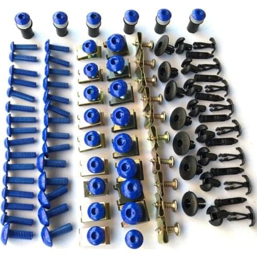 Stainless Steel Complete Fairing Bolt Kit GSXR1000 2007 2008 Body Bolts Stainless for Suzuki GSX-R1000 2007-2008