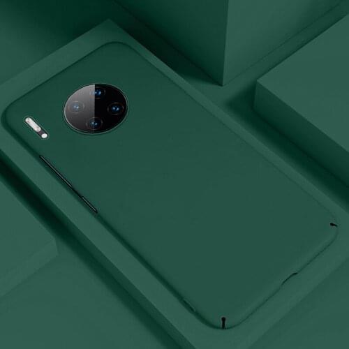 Ultra-thin Colorful Matte Hard PC Phone Case For Huawei Mate 30 20 10 P40 P30 P20 lite Pro Honor 8 Cute Shockproof Frosted Cover