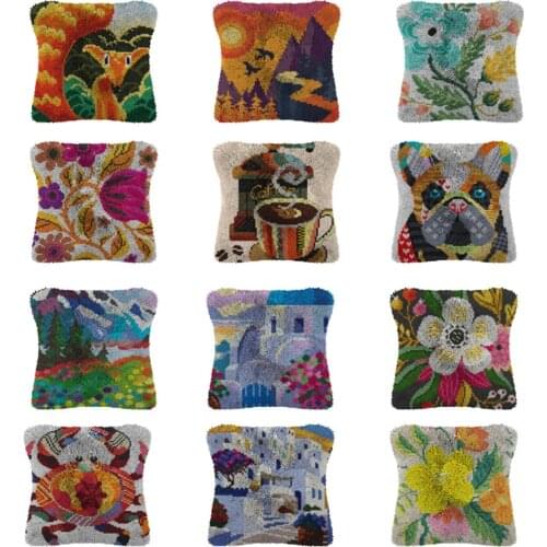 Latch Hook Rug Kits pillow cover car cover Celebrity Cross Stitch Kits Threads Tapestry Kits Cross stitch