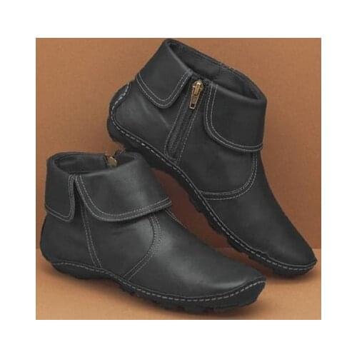 Women Short Boots Ankle Boots Women Wedges Shoes Female Shoes Plus Size Ladies Boots