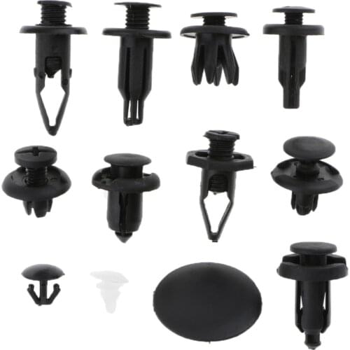 121pcs Fender Door Hood Bumper Trim Clip Body Retainer Assortment For