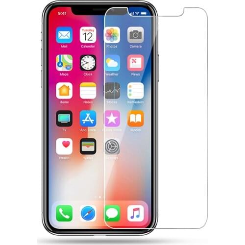 2PCS Screen Protector for iPhone X 5.8 inch,5X Stronger Tempered Glass Protector free Applicator for iPhoneX 10 5.8 inch