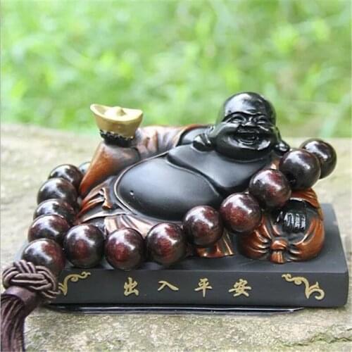 2021 new wooden buddha 21 beads car interior pendant for Mitsubishi ASX Outlander Lancer Evolution Pajero Eclipse Grandis FORTIS