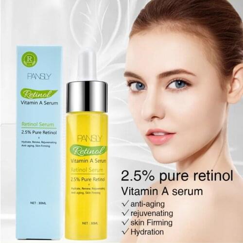 30ml Facial Serum Retinol Vitamin A Face Serum Moisturizing Brighten Skin Firming Anti-Wrinkle Anti-Aging Serum Skin Care TSLM2