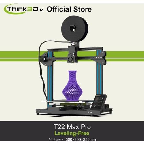 DIY 3D Printer 1+4 Sensors Auto Leveling Meanwell Power Supply Resume Printing 3D Machine 4.3inch Touch Screen 3D FDM Printer