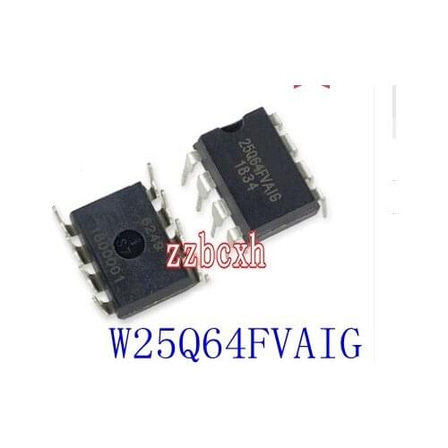 5PCS/LOT New original W25Q64FVAIG 25Q64FVAIG DIP8