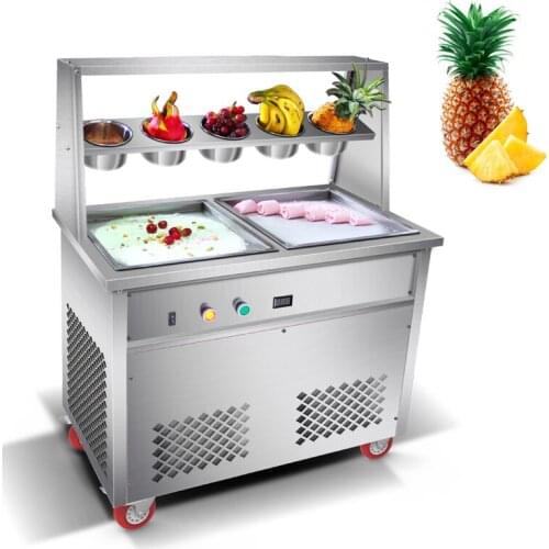 Automatic multifunctional ice cream machine for large capacity and quick production of ice cream milkshake
