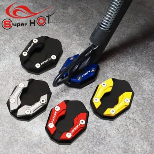 Motorcycle Accessories Side Stand for YAMAHA NMAX155 N MAX NMAX 155 2020 2021 Kickstand Plate Extension Support Foot Pad Base