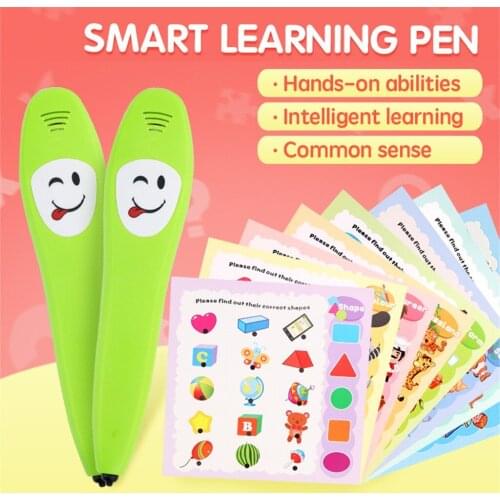 Kids Learning Machine Common Sense Cognitive Intelligence Logic Learning Pen Early Childhood Educational Toy Learning Pen