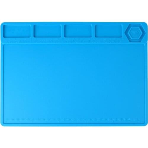 ESD Heat Insulation Welding Mat Soldering Station Iron Thermal Shield Antiskid Protecting Pad for Soldering Station Tool Set