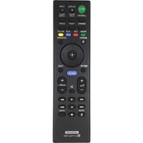 New for Sony Sound Bar Remote Control RMT-AH111U 149293511 RMTAH111U for HT-RT5 HT-ST9 SA-RT5 SA-ST9