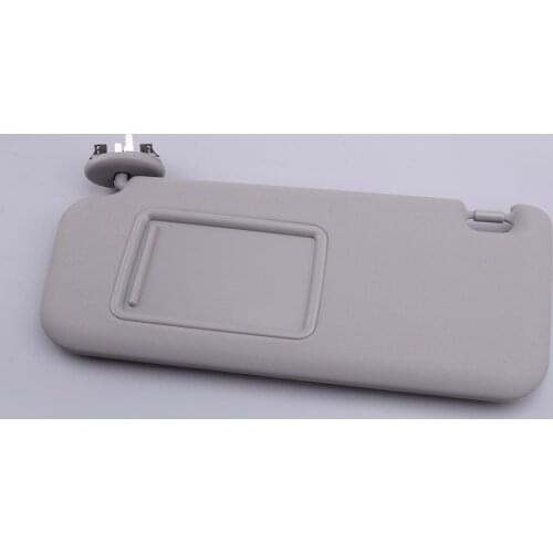 Front Left Sun Visor Sunshade Car Plastic Gray Fit For Toyota Rav4 74320-42501-B2 2006 2007 2008 2009