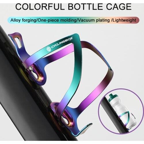 Bicycle Bottle Stand Mount MTB Road Mountain Bike Bottle Holder Aluminum Alloy Lightweight Drink Colorful Water Bottle Rack