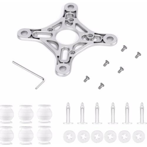 Gimbal Mounting Plate for DJI Phantom 3 Standard 3s SE Drone Anti-Vibration Rubber Damping Ball Anti-drop pin Locker Accessory