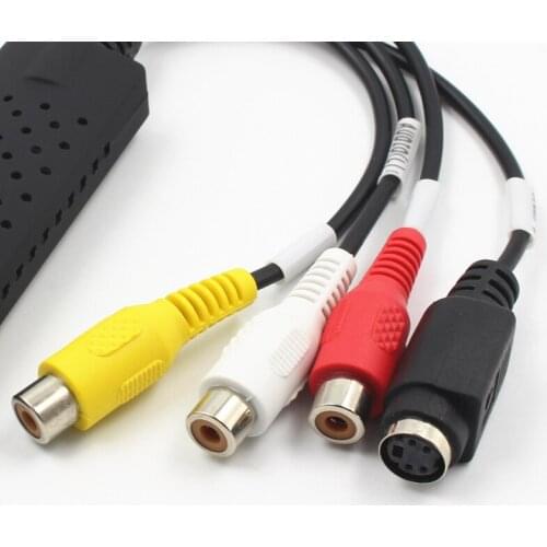 VHS to Digital File Converter Express USB 2.0 to Video Grabber Audio AV TV Card GDeals