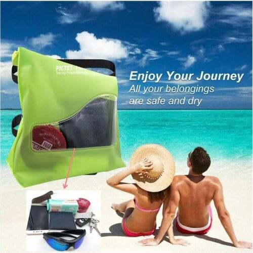 Transparent PVC waterproof bag tablet computer case outdoor waterproof bag outdoor tablet waterproof bag computer bag