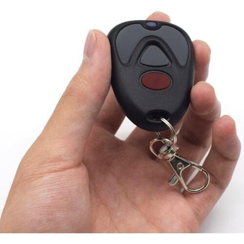 High Quality 433MHz Garage Door Remote Control 433.92Mhz Fixed Code Garage Door Command Door Controller Transmitter Keychain