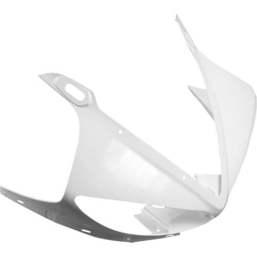 Motorcycle Upper Front Nose Fairing Cowl For Yamaha YZF R6 2003 2004 2005 Injection Mold ABS Plastic Unpainted White
