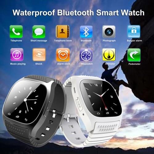 Waterproof Bluetooth Smart Watch For Android Htc Samsung Iphone IOS Couple Smart Watch Wristwatch часы муржские наручные