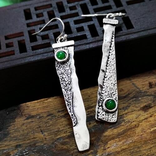 2019 Ladies Fashion Jewelry Vintage Brincos Dangle Earrings for Women Wedding Pendientes Mujer Engagement Drop Earings Orecchini