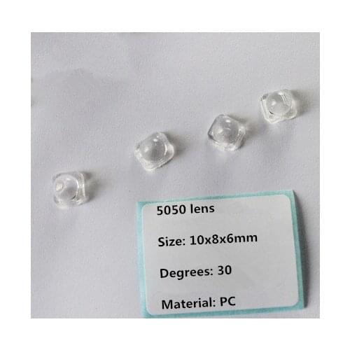 10 pcs 5050 SMD lens 10X8X6mm contour light wall washer light lens degrees 30