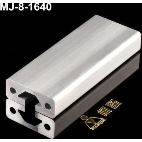 1640 Aluminum Profile Extrusion European Standard Anodized Linear Rail Aluminum Extrusion 1640 Profile Support