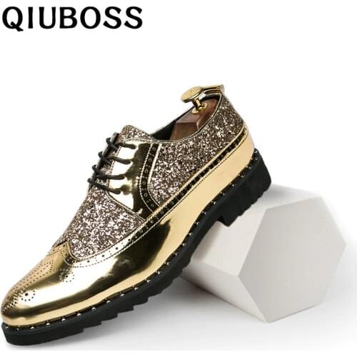 Мужские лакированные туфли AGUTZM China At AliExpress