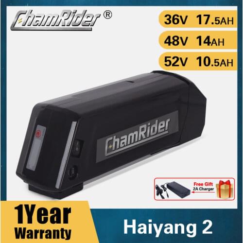Original 36V Battery 48V ebike Battery Haiyang Downtube 20A 30A 40A BMS 18650 Cell Bafang BBS02 BBS03 BBSHD 350W 500W 750W 1000W