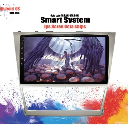 10.1" Android 10.0 Octa 8 Core 6+128G CAR DVD Radio Player For Toyota Camry 2007-2009 2010 2011 Navigation gps Carplay Head Unit
