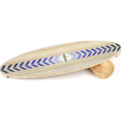 Wooden Balance Board, Surfing, Skating, Fitness, Yoga, skateboard Snowboard for Training and Coordination Exercise Portable Equipment