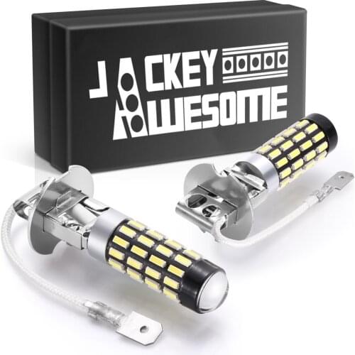 Jackey Awesome LED H3 Bulbs (PK22s)