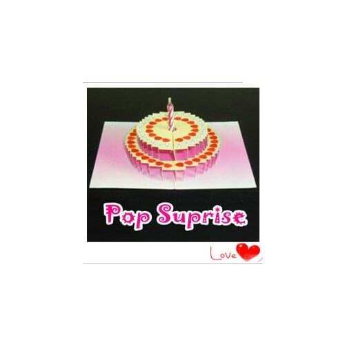 Cake Card Pop Suprise Magic Tricks Magic Props Party Magic Show Funny Illusions Card Magia Magician Toys Best Gift Kids Magic