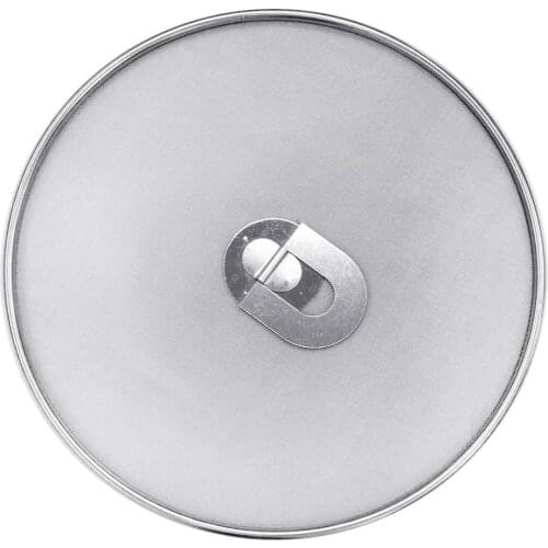 Oil Proofing Lid Filter Stainless Steel Foldable Handle Splatter Screen Frying Pan Cover New Arrival Kitchen Accessories Tool