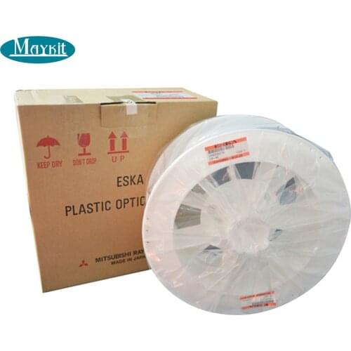 Maykit 700m CK 1.5mm PMMA Mitsubishi End Lit Plastic Fiber Optic Cable For Lighting