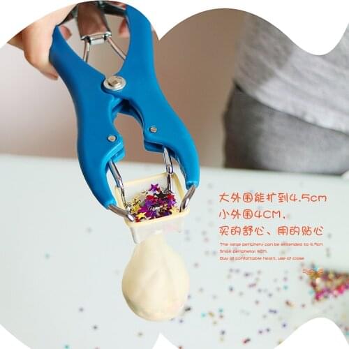 Metal Balloons expansion pliers Filling Balloon mouth expander DIY tools for transparent bobo bubbles ballons filling confetti