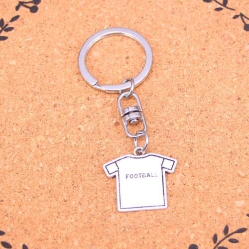 Fashion football cloth Keychain Pendant Key Rings Shoulder Bag Purse Car Accessories for Women Girl Kids Gift