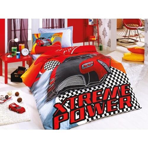 Power 100 Cotton Single Duvet cover set